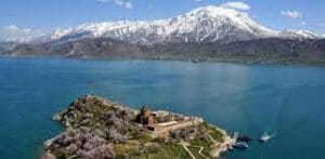 Isla de Akdamar en Turquía