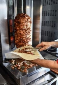 asador vertical doner turco