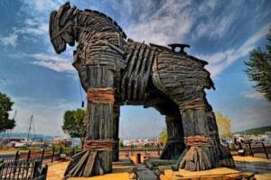caballo de troya de Çanakkale