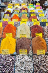 mercados locales de estambul Bazar de las especias