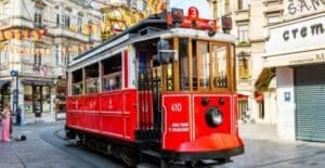 tranvia nostalgico Taksim Istiklal