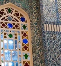 mosaico azulejos cin mezquita azul 48
